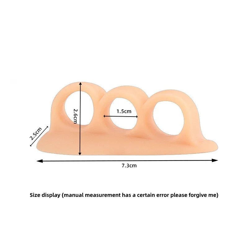 1-5Pairs Silicone Gel Thumb Corrector Bunion Foot Toe Hallux Valgus Protector Separator Finger Straightener Adjuster Foot Care