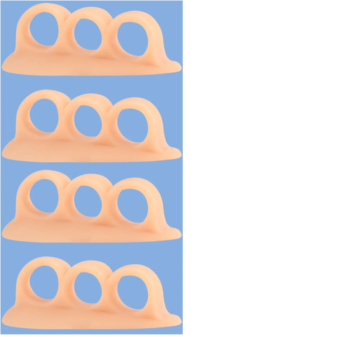 1-5Pairs Silicone Gel Thumb Corrector Bunion Foot Toe Hallux Valgus Protector Separator Finger Straightener Adjuster Foot Care