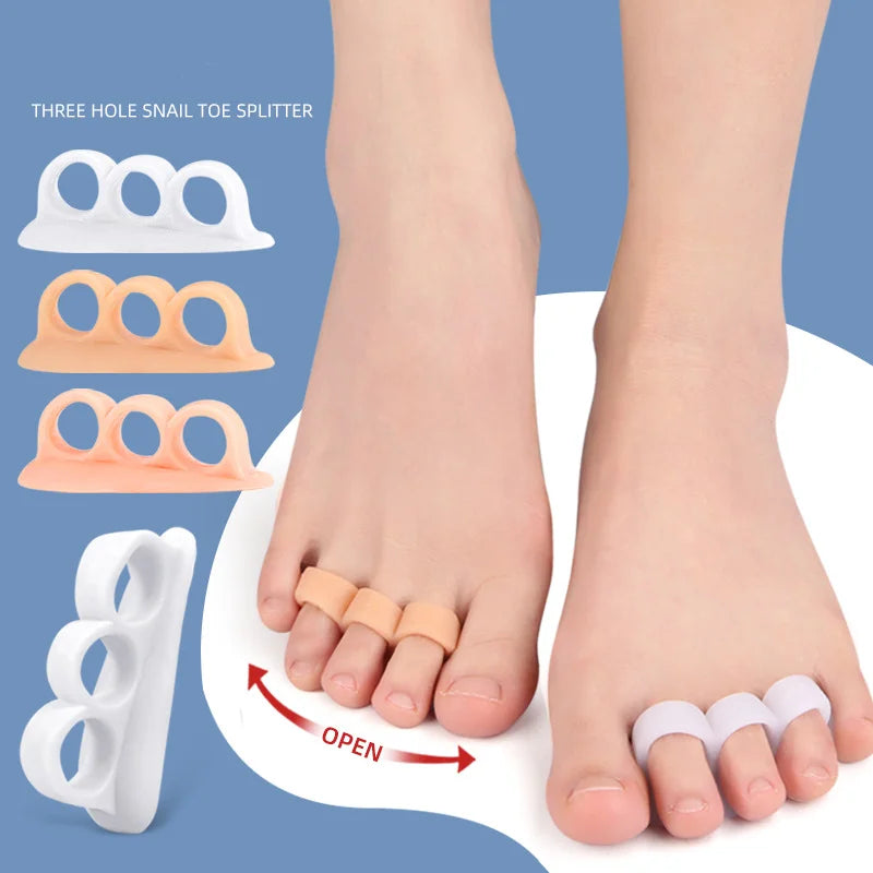 1-5Pairs Silicone Gel Thumb Corrector Bunion Foot Toe Hallux Valgus Protector Separator Finger Straightener Adjuster Foot Care