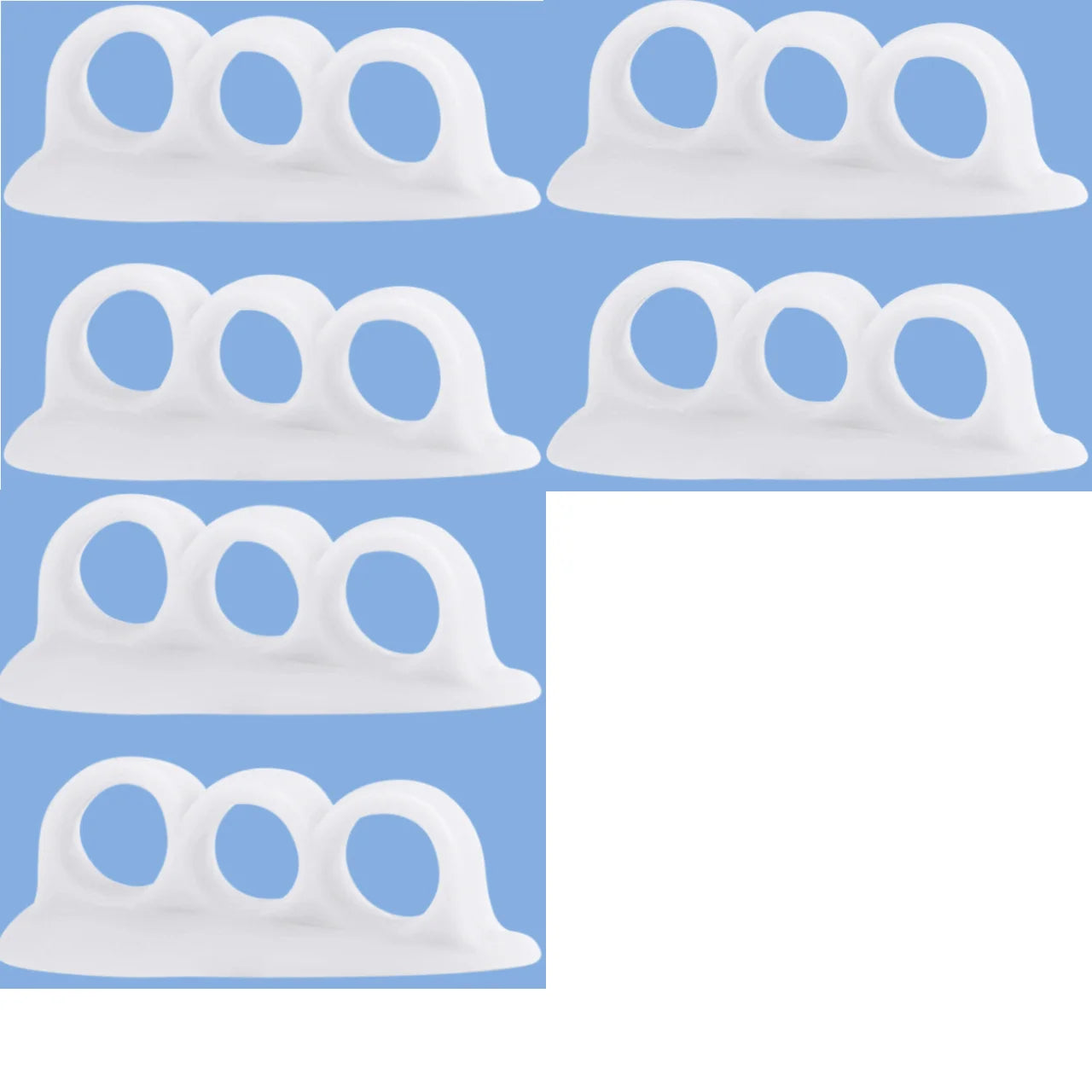 1-5Pairs Silicone Gel Thumb Corrector Bunion Foot Toe Hallux Valgus Protector Separator Finger Straightener Adjuster Foot Care